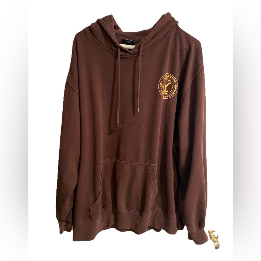 Yellowstone Ride For The Brand graphic hoodie Size 2XL Brown
Pullover western